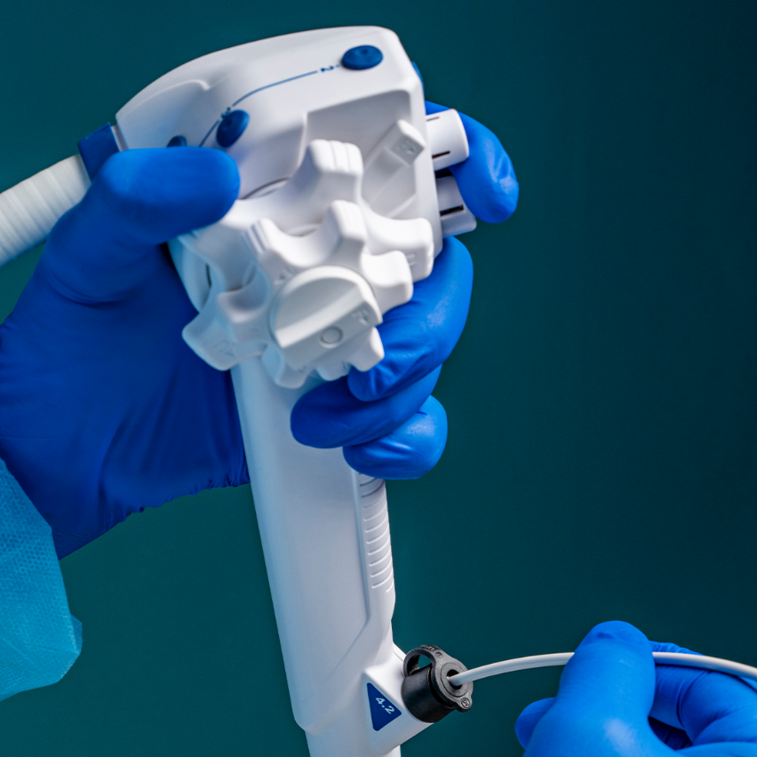 The Ambu® aScope™ 4 Broncho Large 5.8/2.8 single-use bronchoscope