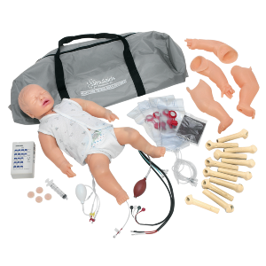Reanimationspuppe mit EKG-Simulator - 1005759 - W44608 - Simulaids -  101-091U / PP00091U / SB32199U - ALS Neugeborene - 3B Scientific
